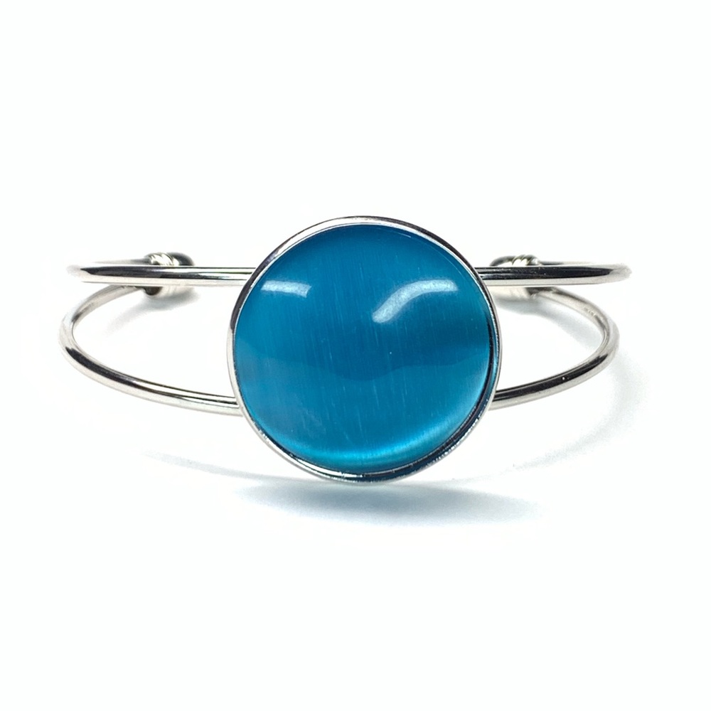 😍 Colorful Glass Cuff Bracelet 👀🛍💫